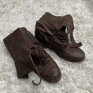 All Saints leather boots